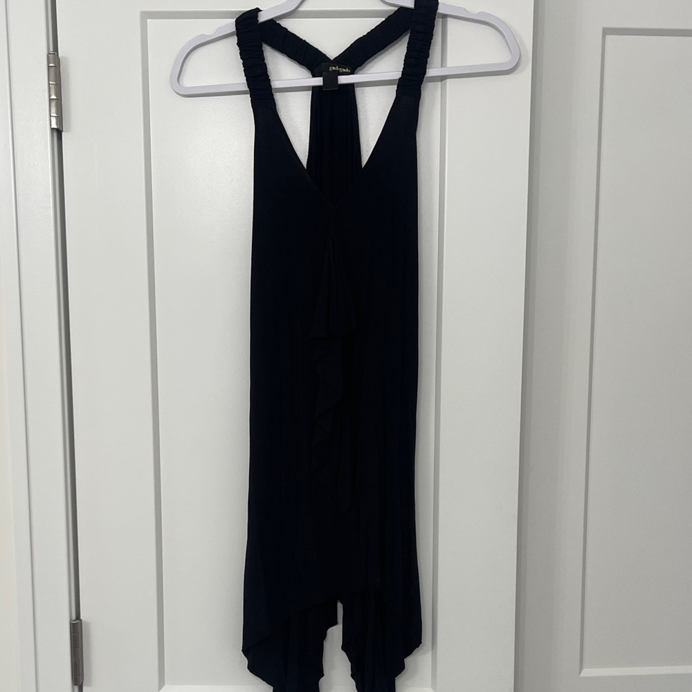 Elegant Black Women's Tank Top